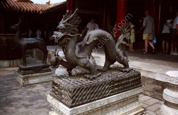 Bronze Quinlin, Forbidden City, Beijing